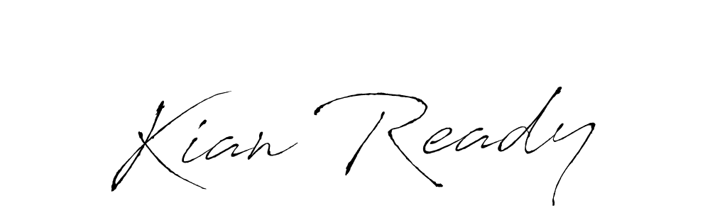 Make a beautiful signature design for name Kian Ready. Use this online signature maker to create a handwritten signature for free. Kian Ready signature style 6 images and pictures png