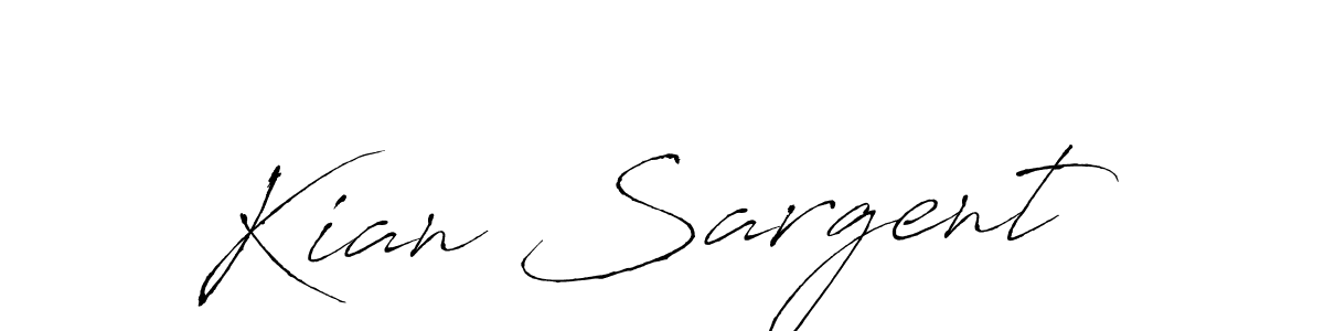 Make a beautiful signature design for name Kian Sargent. Use this online signature maker to create a handwritten signature for free. Kian Sargent signature style 6 images and pictures png