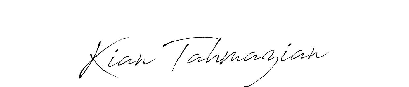 Use a signature maker to create a handwritten signature online. With this signature software, you can design (Antro_Vectra) your own signature for name Kian Tahmazian. Kian Tahmazian signature style 6 images and pictures png