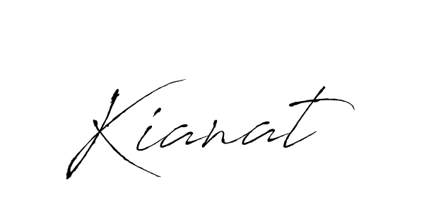 It looks lik you need a new signature style for name Kianat. Design unique handwritten (Antro_Vectra) signature with our free signature maker in just a few clicks. Kianat signature style 6 images and pictures png