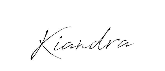 Kiandra stylish signature style. Best Handwritten Sign (Antro_Vectra) for my name. Handwritten Signature Collection Ideas for my name Kiandra. Kiandra signature style 6 images and pictures png