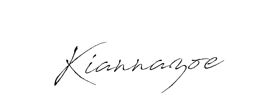 How to Draw Kiannazoe signature style? Antro_Vectra is a latest design signature styles for name Kiannazoe. Kiannazoe signature style 6 images and pictures png
