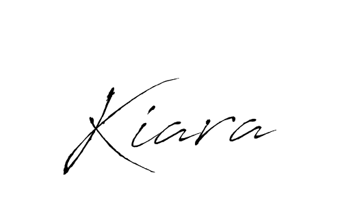 Create a beautiful signature design for name Kiara. With this signature (Antro_Vectra) fonts, you can make a handwritten signature for free. Kiara signature style 6 images and pictures png