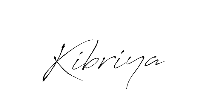 Design your own signature with our free online signature maker. With this signature software, you can create a handwritten (Antro_Vectra) signature for name Kibriya. Kibriya signature style 6 images and pictures png