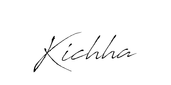 Best and Professional Signature Style for Kichha. Antro_Vectra Best Signature Style Collection. Kichha signature style 6 images and pictures png