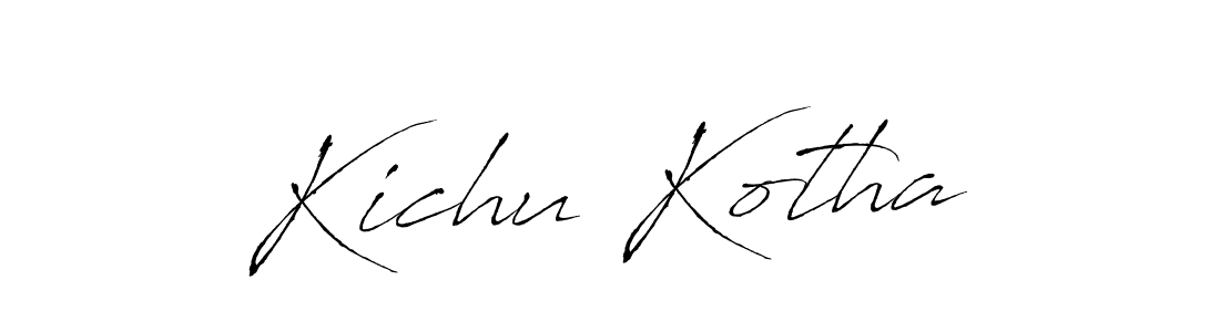 You should practise on your own different ways (Antro_Vectra) to write your name (Kichu Kotha) in signature. don't let someone else do it for you. Kichu Kotha signature style 6 images and pictures png