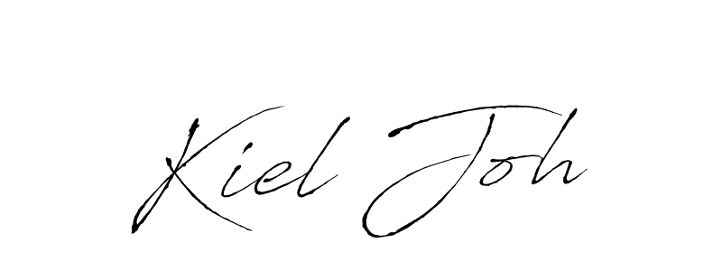 Also we have Kiel Joh name is the best signature style. Create professional handwritten signature collection using Antro_Vectra autograph style. Kiel Joh signature style 6 images and pictures png