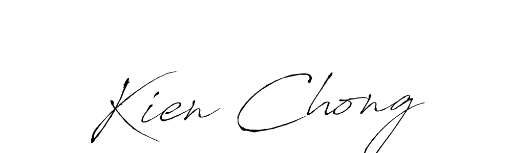 How to make Kien Chong signature? Antro_Vectra is a professional autograph style. Create handwritten signature for Kien Chong name. Kien Chong signature style 6 images and pictures png
