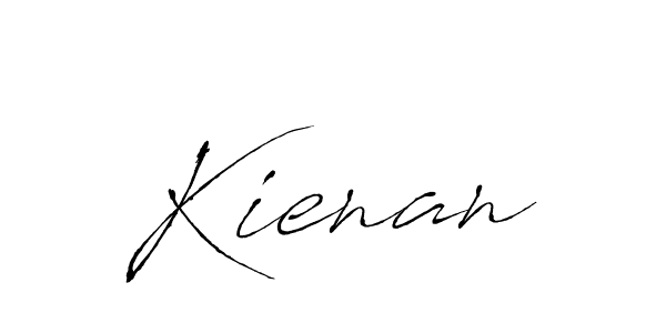 The best way (Antro_Vectra) to make a short signature is to pick only two or three words in your name. The name Kienan include a total of six letters. For converting this name. Kienan signature style 6 images and pictures png