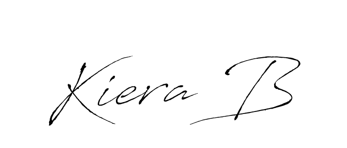 The best way (Antro_Vectra) to make a short signature is to pick only two or three words in your name. The name Kiera B include a total of six letters. For converting this name. Kiera B signature style 6 images and pictures png