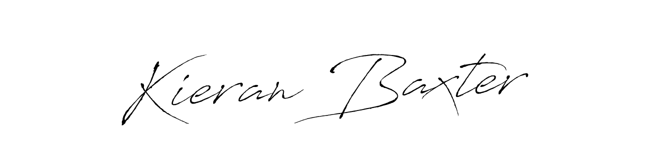 Also we have Kieran Baxter name is the best signature style. Create professional handwritten signature collection using Antro_Vectra autograph style. Kieran Baxter signature style 6 images and pictures png