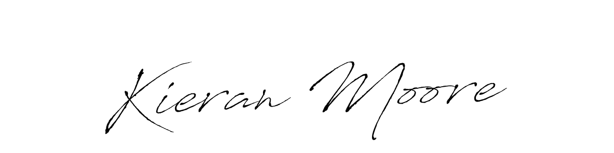 How to make Kieran Moore name signature. Use Antro_Vectra style for creating short signs online. This is the latest handwritten sign. Kieran Moore signature style 6 images and pictures png