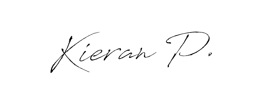 How to make Kieran P. signature? Antro_Vectra is a professional autograph style. Create handwritten signature for Kieran P. name. Kieran P. signature style 6 images and pictures png
