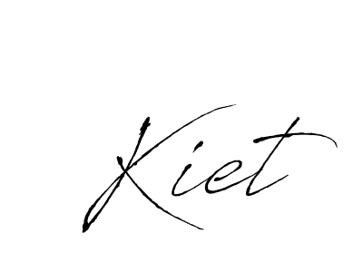 Make a beautiful signature design for name Kiet. With this signature (Antro_Vectra) style, you can create a handwritten signature for free. Kiet signature style 6 images and pictures png