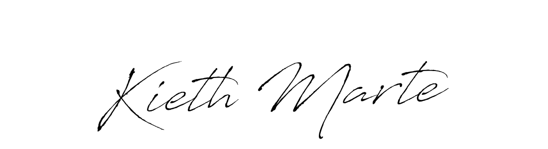 Make a beautiful signature design for name Kieth Marte. With this signature (Antro_Vectra) style, you can create a handwritten signature for free. Kieth Marte signature style 6 images and pictures png