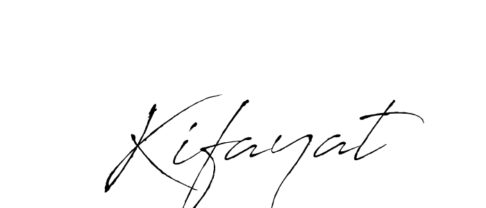 Use a signature maker to create a handwritten signature online. With this signature software, you can design (Antro_Vectra) your own signature for name Kifayat. Kifayat signature style 6 images and pictures png