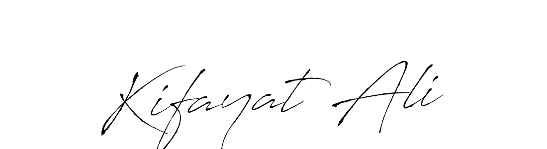 The best way (Antro_Vectra) to make a short signature is to pick only two or three words in your name. The name Kifayat Ali include a total of six letters. For converting this name. Kifayat Ali signature style 6 images and pictures png