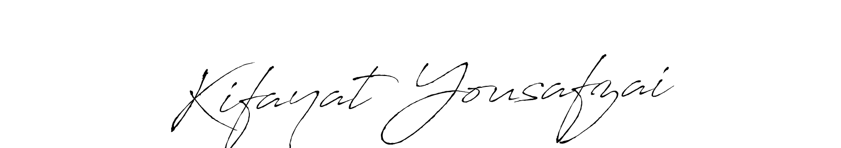 The best way (Antro_Vectra) to make a short signature is to pick only two or three words in your name. The name Kifayat Yousafzai include a total of six letters. For converting this name. Kifayat Yousafzai signature style 6 images and pictures png