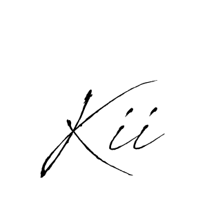 Also we have Kii name is the best signature style. Create professional handwritten signature collection using Antro_Vectra autograph style. Kii signature style 6 images and pictures png