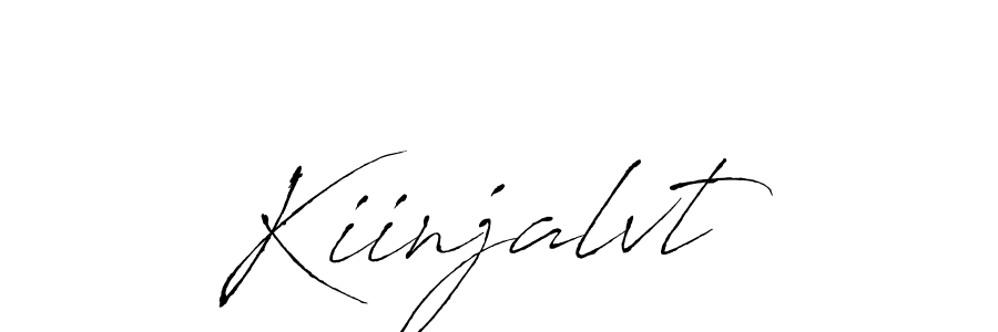 Similarly Antro_Vectra is the best handwritten signature design. Signature creator online .You can use it as an online autograph creator for name Kiinjalvt. Kiinjalvt signature style 6 images and pictures png