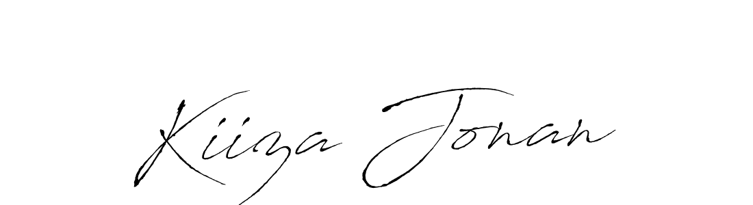 Make a short Kiiza Jonan signature style. Manage your documents anywhere anytime using Antro_Vectra. Create and add eSignatures, submit forms, share and send files easily. Kiiza Jonan signature style 6 images and pictures png