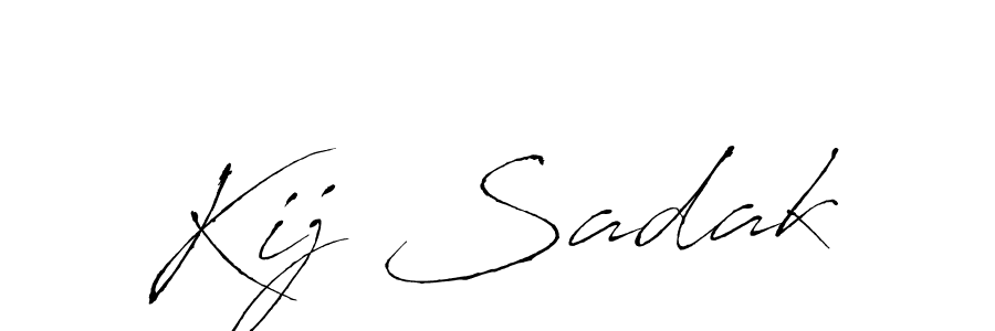 Best and Professional Signature Style for Kij Sadak. Antro_Vectra Best Signature Style Collection. Kij Sadak signature style 6 images and pictures png