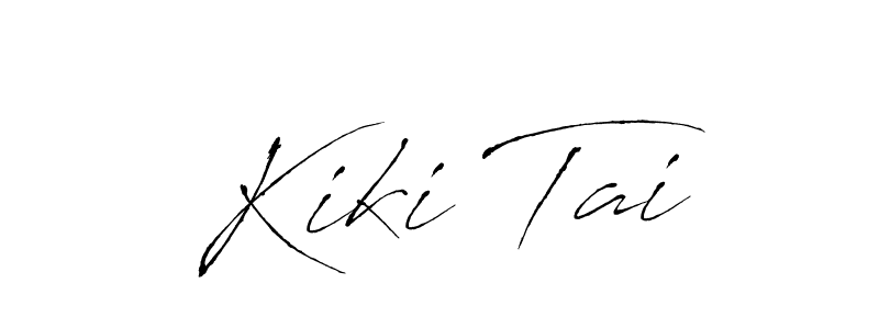 See photos of Kiki Tai official signature by Spectra . Check more albums & portfolios. Read reviews & check more about Antro_Vectra font. Kiki Tai signature style 6 images and pictures png