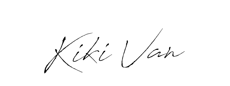 Once you've used our free online signature maker to create your best signature Antro_Vectra style, it's time to enjoy all of the benefits that Kiki Van name signing documents. Kiki Van signature style 6 images and pictures png