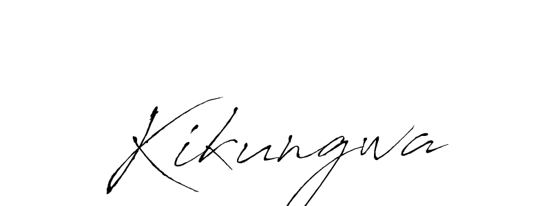 Use a signature maker to create a handwritten signature online. With this signature software, you can design (Antro_Vectra) your own signature for name Kikungwa. Kikungwa signature style 6 images and pictures png