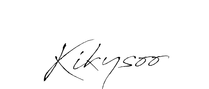 Also we have Kikysoo name is the best signature style. Create professional handwritten signature collection using Antro_Vectra autograph style. Kikysoo signature style 6 images and pictures png
