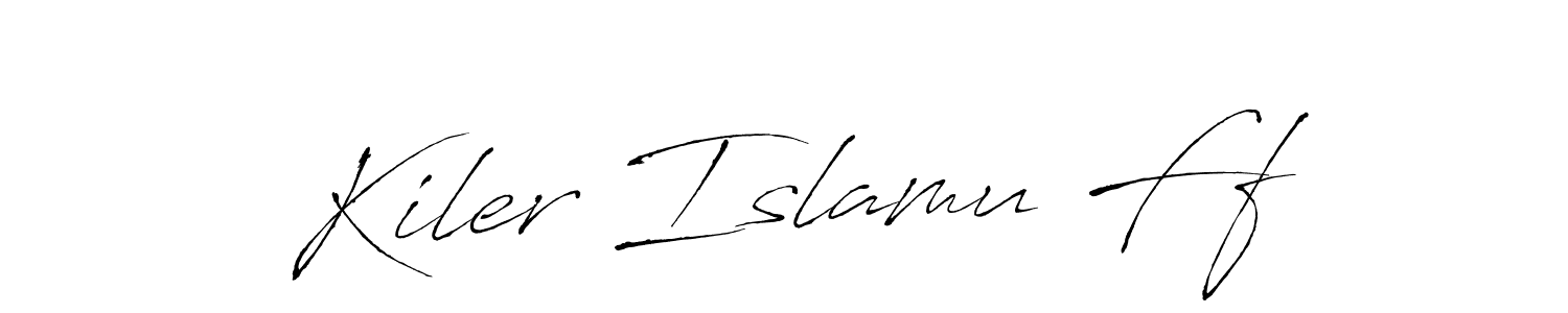 Make a short Kiler Islamu Ff signature style. Manage your documents anywhere anytime using Antro_Vectra. Create and add eSignatures, submit forms, share and send files easily. Kiler Islamu Ff signature style 6 images and pictures png