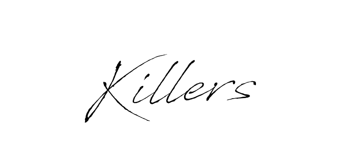 Similarly Antro_Vectra is the best handwritten signature design. Signature creator online .You can use it as an online autograph creator for name Killers. Killers signature style 6 images and pictures png