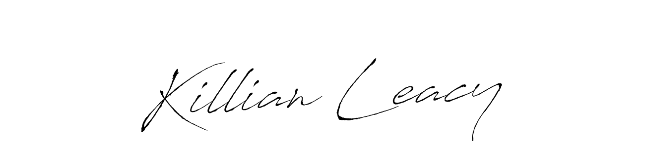 Antro_Vectra is a professional signature style that is perfect for those who want to add a touch of class to their signature. It is also a great choice for those who want to make their signature more unique. Get Killian Leacy name to fancy signature for free. Killian Leacy signature style 6 images and pictures png