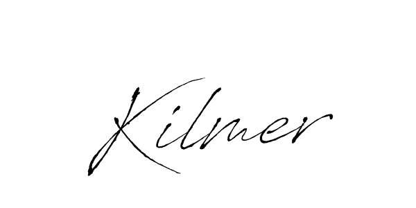 Design your own signature with our free online signature maker. With this signature software, you can create a handwritten (Antro_Vectra) signature for name Kilmer. Kilmer signature style 6 images and pictures png