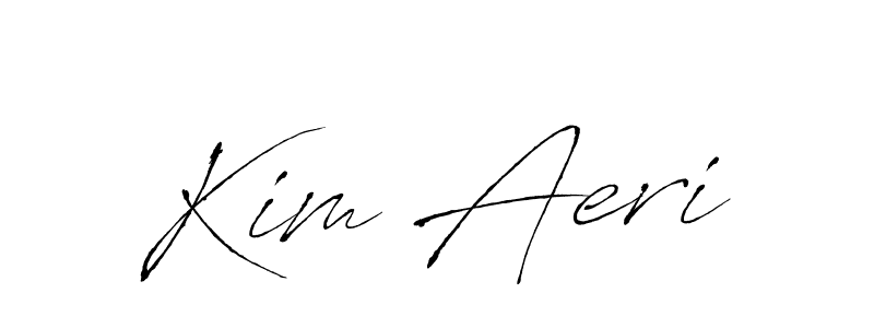 Also You can easily find your signature by using the search form. We will create Kim Aeri name handwritten signature images for you free of cost using Antro_Vectra sign style. Kim Aeri signature style 6 images and pictures png