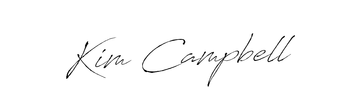 Create a beautiful signature design for name Kim Campbell. With this signature (Antro_Vectra) fonts, you can make a handwritten signature for free. Kim Campbell signature style 6 images and pictures png