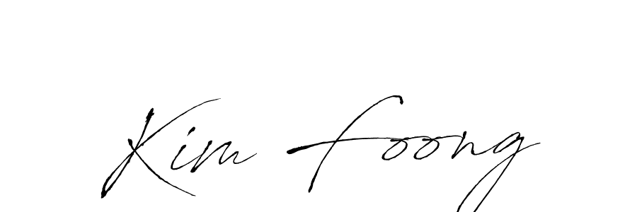 Similarly Antro_Vectra is the best handwritten signature design. Signature creator online .You can use it as an online autograph creator for name Kim Foong. Kim Foong signature style 6 images and pictures png