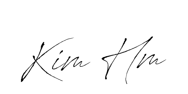 Once you've used our free online signature maker to create your best signature Antro_Vectra style, it's time to enjoy all of the benefits that Kim Hm name signing documents. Kim Hm signature style 6 images and pictures png