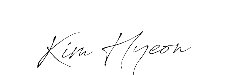 The best way (Antro_Vectra) to make a short signature is to pick only two or three words in your name. The name Kim Hyeon include a total of six letters. For converting this name. Kim Hyeon signature style 6 images and pictures png