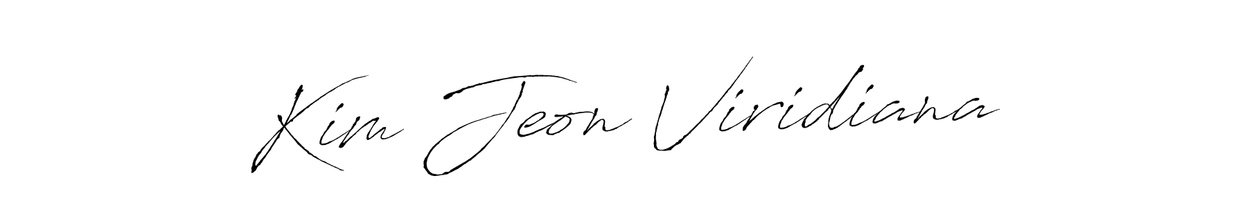 It looks lik you need a new signature style for name Kim Jeon Viridiana. Design unique handwritten (Antro_Vectra) signature with our free signature maker in just a few clicks. Kim Jeon Viridiana signature style 6 images and pictures png