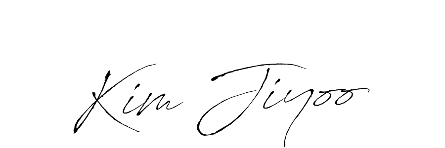 Design your own signature with our free online signature maker. With this signature software, you can create a handwritten (Antro_Vectra) signature for name Kim Jiyoo. Kim Jiyoo signature style 6 images and pictures png
