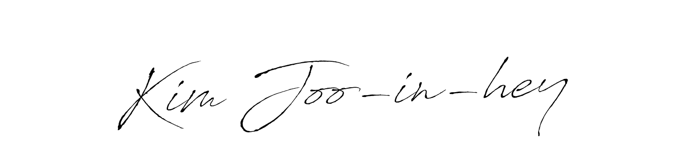 if you are searching for the best signature style for your name Kim Joo-in-hey. so please give up your signature search. here we have designed multiple signature styles  using Antro_Vectra. Kim Joo-in-hey signature style 6 images and pictures png