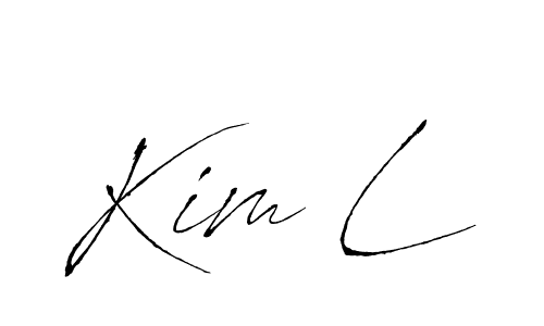 Make a short Kim L signature style. Manage your documents anywhere anytime using Antro_Vectra. Create and add eSignatures, submit forms, share and send files easily. Kim L signature style 6 images and pictures png