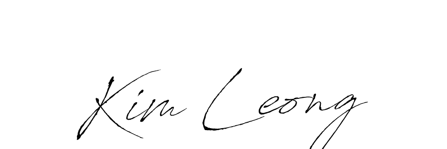 It looks lik you need a new signature style for name Kim Leong. Design unique handwritten (Antro_Vectra) signature with our free signature maker in just a few clicks. Kim Leong signature style 6 images and pictures png