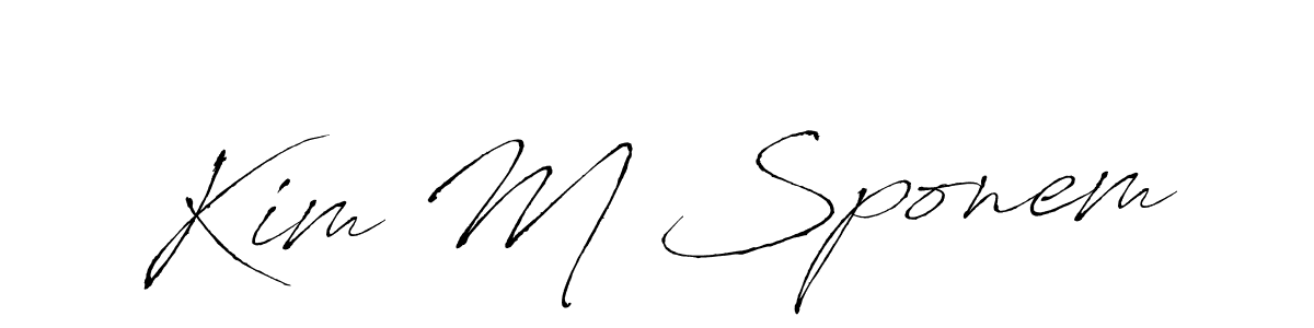 How to Draw Kim M Sponem signature style? Antro_Vectra is a latest design signature styles for name Kim M Sponem. Kim M Sponem signature style 6 images and pictures png