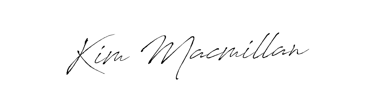 How to make Kim Macmillan signature? Antro_Vectra is a professional autograph style. Create handwritten signature for Kim Macmillan name. Kim Macmillan signature style 6 images and pictures png