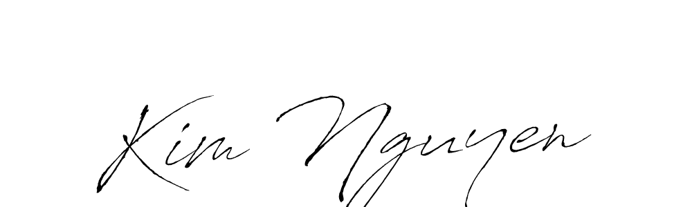 Use a signature maker to create a handwritten signature online. With this signature software, you can design (Antro_Vectra) your own signature for name Kim Nguyen. Kim Nguyen signature style 6 images and pictures png