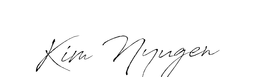 Similarly Antro_Vectra is the best handwritten signature design. Signature creator online .You can use it as an online autograph creator for name Kim Nyugen. Kim Nyugen signature style 6 images and pictures png