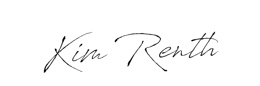 Similarly Antro_Vectra is the best handwritten signature design. Signature creator online .You can use it as an online autograph creator for name Kim Renth. Kim Renth signature style 6 images and pictures png