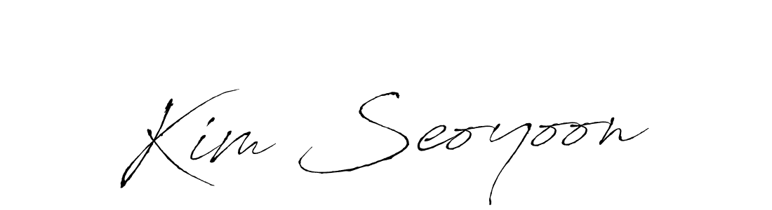 You should practise on your own different ways (Antro_Vectra) to write your name (Kim Seoyoon) in signature. don't let someone else do it for you. Kim Seoyoon signature style 6 images and pictures png